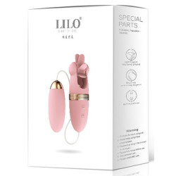 Generique Stimulateur de clitoris rotatif Magic Roll 13cm Rose